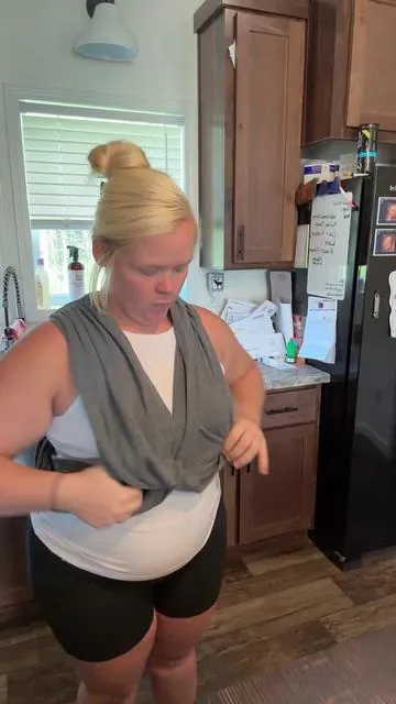 Excuse my attention seeking toddler, he is still adjusting to not being the only child 🤪 @Momcozy Official #momtent #momof2 #momcreators #newborn #newbornlife #toddlermom #babywraptutorial #tiktokshop #fypage #fypシ゚viral #fyppppppppppppppppppppppp 