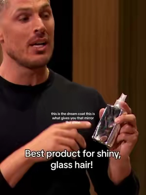 @Chrisappleton1’s staple for glass hair with mirror-like shine🪞As seen on the DREW show! 📺 #colorwow #colorwowdreamcoat #glasshair #glasshairtreatment 