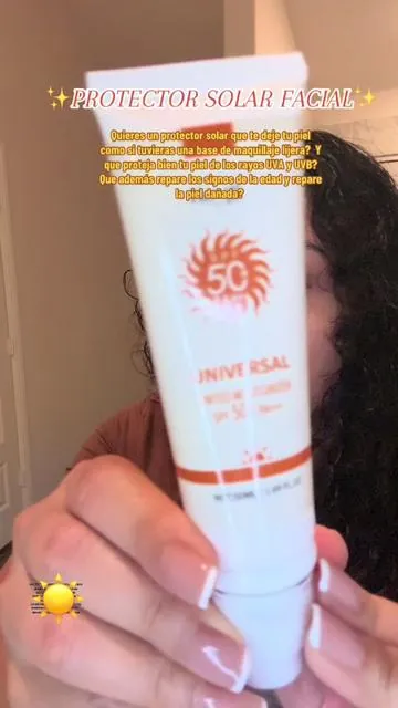 Protector solar con 50SPF PARA MUJERES Y HOMBRES, para todo tono de piel y todo tipo de piel te ayudara a protejer tu piel de los rayos UVA y UVB, a reparar los signos de la edad y la piel dañada.  cual es mejor protector solar para la cara el mejor protector solar para cara protector solar viral en tiktok protector solar para hombre el mejor mejores protectores solares los mejores protector solar para la cara protector solar con color viral tiktok protector solar con base de maquillaje #sunscreen #protectorsolar #cuidadodelapielparahombres #cuidadodelapielparamujeres #rayosuva☀️ #rayosuvb #fyp #viral #paratupagina #elmejorprotectorsolar 