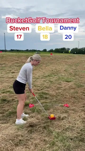 @BucketGolf Tournament 18 holes (Holes 10-12) Who is going to win? #golf #bucketgolf #season11 #minigolf #minigolfing #puttputt #puttputtgolf #viral #golftiktok #golftok #golfer #foryoupage #fyp @Twin Tour Golf @Bella Dory 