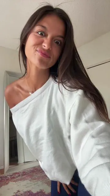 NEW WHITE SWEATER ALERT (once again thank you Tik Tok shop ily)