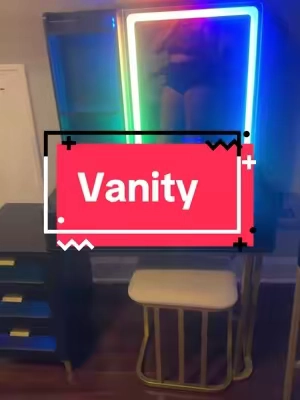 New vanity #vanity #makeupvanity #makeup #beauty 