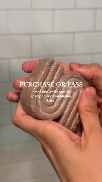 HONEST REVIEW: PURCHASE OR PASS? these were gifted to me from @Kitsch LLC so i make zero money to review them honestly—my vote: purchase. i trust the ingredients and was impressed with my first wash results. for the product quality and amount of washes you get out of these, i say the value is worth it. thanks to kitsch for letting me try something new and giving my brittle hair new life 😂🤞🏼🤍 ya’ll are real ones  #kitsch #haircareroutine #ricewater #ricewaterforhairgrowth #hairgrowth #showerroutine #cleanbeauty #honestreview #gifted #ad 