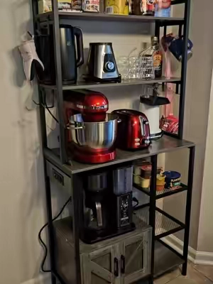 #TikTokshopbacktoschool #treasurefinds #cocina #estante  #homedecor #homedecorideas @Raybee Victoria #estanteparacocina 