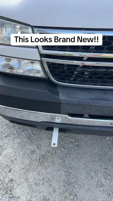 This plastic restorer by black line made my bumper look brand new! #blacklinecarcare #plasticrestoration #sunfaded #carcare #cardetailing #tireshine #carwash #ttshop #tiktokmademebuyit #tiktokshop 