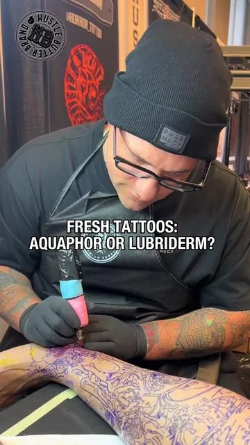 Your favorite tattoo aftercare is now on TikTok Shop! #HustleButterDeluxe #HustleButter #TattooTikTok #Tattoos 