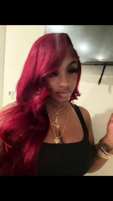 ngl the way this wig held a curl had me shook 😍😍 26-inch burgundy body wig is now on sale for 20% off, only $135 @sterlyhair_shop #sterlyhair #fypage #wiginstall #wiginfluencer #wiginstalltutorial 