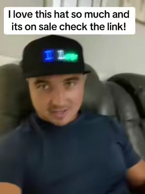 This hat is so cool you can make it say anything #tiktokmademebuylt #tiktokshop #coolhats 