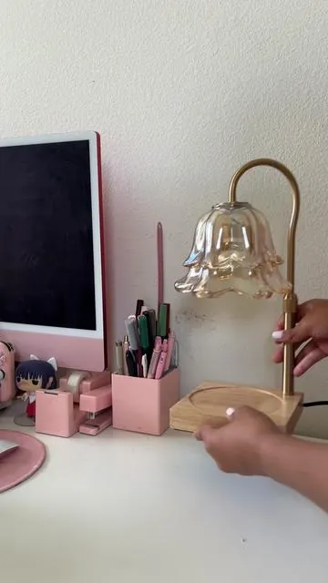 the cutest candle warmer from @NUPTIO 🎀 #nuptio #candlewarmer #candle #lamp #candlewarmerlamp #pinkaesthetic #dealsfordays 