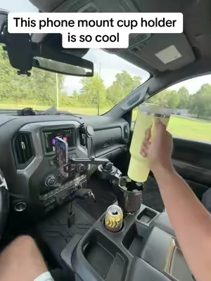 This phone mount cup holder is so cool #joytutuscupholder #cupholder #phonemount 
