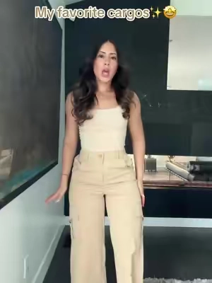 I also have these in Grey! #cargopants #tiktokshop #pants #OOTD