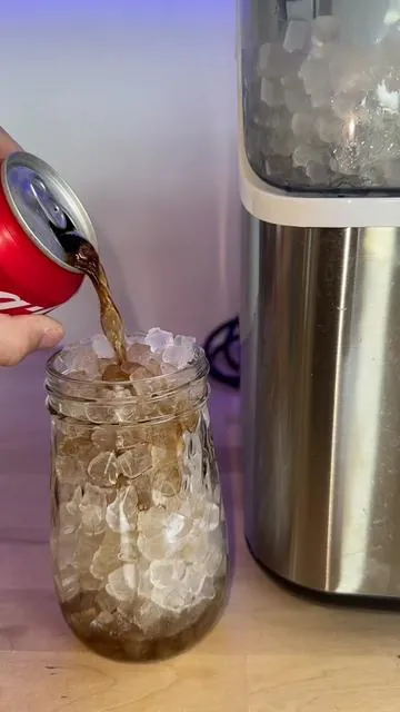 Cowsar Nugget Ice promo code for tiktok shop! #crunchyice #nuggetice #shopicon #icemaker 