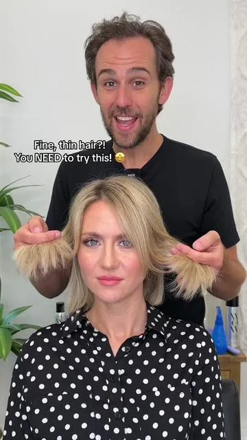 Carb Cocktail girlies rise up! 🫡  Our viral leave-in thickening treatment transforms fine, thin hair into thicker, fuller hair in a single blow-dry 💪 @Giles Robinson #colorwow #finehair #thinhair #finehairtips #thinhairhacks #thinhairtips #leaveintreatment 