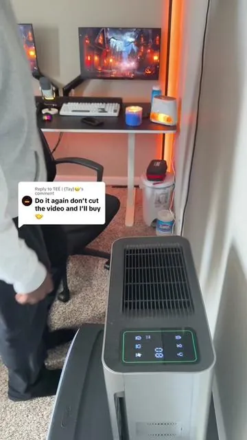 Replying to @TEÉ | {Tay}🙂‍↔️ wouldn’t even do this normally but this tolife air purifier is valid got nothing to hide✅♻️ #tolifeairpurifier #airpurifier #airpurifiers #tolife 