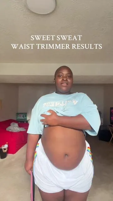 Sweet Sweat Waist Trimmer #sweetsweat #sweat #sweatband #weightloss #fitness #waist #bellyfat #bellyfatloss #sweetsweatwaisttrimmer 