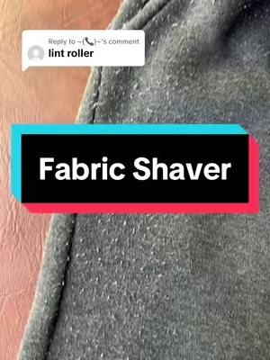 Replying to @~{📞}~ Was so close to throwing my sweatpants away until i found this! #fyp #fabricshaver #fabricballs #lintroller #lintremover #cleanclothes 