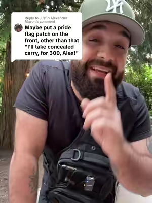 Replying to @Justin Alexander Mason to my dude whos wearing Red wig🙌❤️😘 #tactical #tacticalgear #tacticalslingbag #fannypack #fannytiktok #Outdoors #outdoorgear #campinggear #hikinggear #parents #tacticaldad #TikTokShop #TikTokMadeMeBuylt #travelbag 