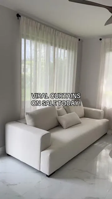 Las cortinas perfectas para tu hogar existen y estan en sale este fin de semana 🥹🥺las amo! Comprenlas aca 🛒👇🏻 #homedecorideas #tiktokfinds #tiktokshop #curtains #viral #decorideas 