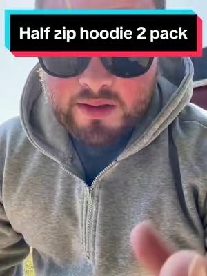 2 pack for the price of one😳 #hoodie #hoodieseason #halfzip #tiktokshop #fallfashion #tiktokmademebuyit 