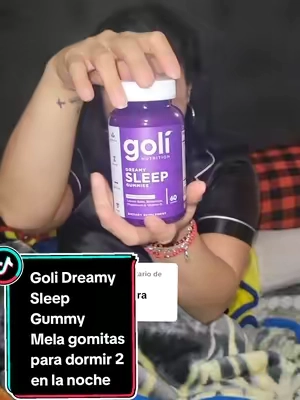 Respuesta a @oraliacifuentes  Goli Dreamy Sleep Gummy  Mela gomitas para dormir 2 en la noche y me cuentas descansas tan rico  #golisleep #latinosenusa #dormir #sleeping #latinostiktok #lstinos #tiktok #goli #ricas #golirecomendadas 