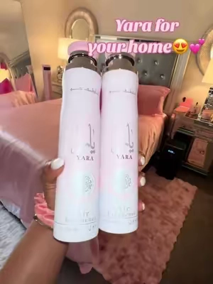 I can’t get enough of Yara 10/10! #lattafa #yara #airfreshener #homefragrance #goodsmellinghome #arabianfragrance #tiktokshopfinds #viralfragrance  