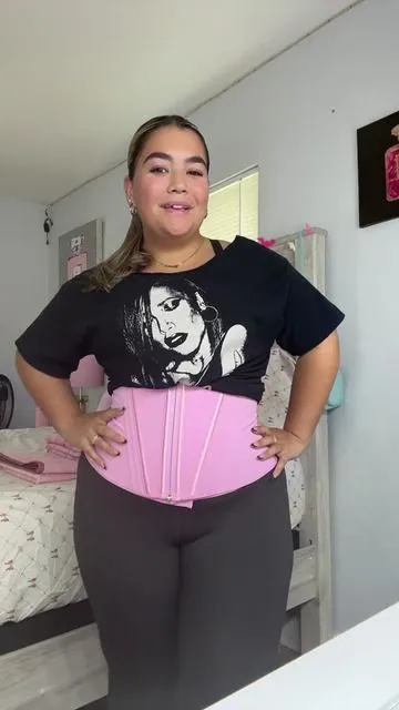 #waisttrainer #pink #pinkwaisttrainer #tiktok #tiktokshop #fyp #foryou #foryoupage #fypage #fypシ゚viral #socute #mustbuy #needthis  