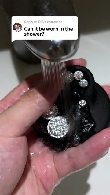 Our earrings are all made of S925 silver, which is washable. You can wear them in the shower! Now it starts at $8.99!#RushReady#Jewelrylove#dealsforyoudays#VVS#JEWERLY#diamond#Moissanite#earrings #moissaniteearrings#tiktokshop#giftidea#fyp#delzzad#waterproofjewelry