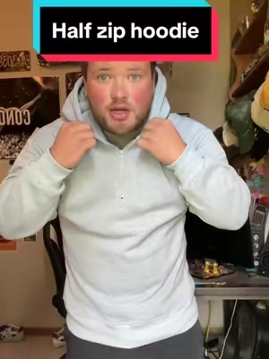 2 hoodies for the price of one🔥 #hoodie #hoodieseason #jacket #halfzip #tiktokshop #falldealsforyou 