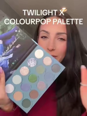 Twilight x @ColourPop Cosmetics palette is here and under $25!  includes: ✨ themed packaging and shades with twilight names ✨ 15 full size shadows in ultrs buttery and blendable mattes, shimmers, + glitters  Limited edition so RUN 🏃 #colourpop #colourpopcosmetics #colourpopeyeshadow #colourpoptwilight #colourpoptwilightcollection #twilightpalette #twilighteyeshadowpalette #colourpoppalette #affordablemakeup #halloweenmakeup #affordableeyeshadow #eyeshadowpalette #eyeshadowrecommendation #makeuprecomendation 
