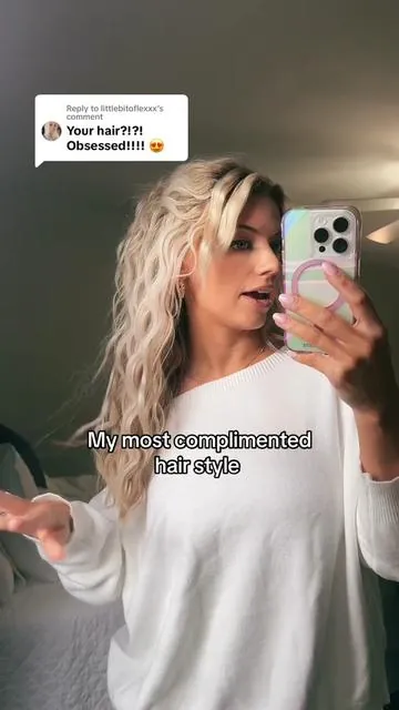 Replying to @littlebitoflexxx the best hair tool #hairstyle #wavyhair #mermaidhair #hairtok #longhair #blondehair #fallfinds #falldealsforyou #hair #tymo #tymobeauty 