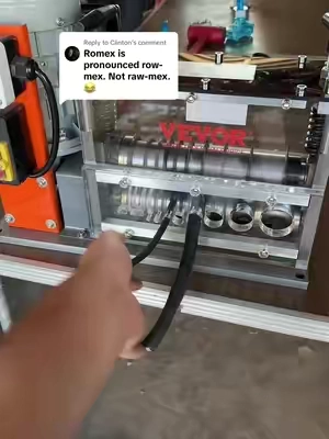 Replying to @Clinton Got some RAW-MEX for you 🤝 #wirestrip #copperrecycling #acguy #carpenters #electrician #electriciansoftiktok #wireguys #bluecollar #metalwork 