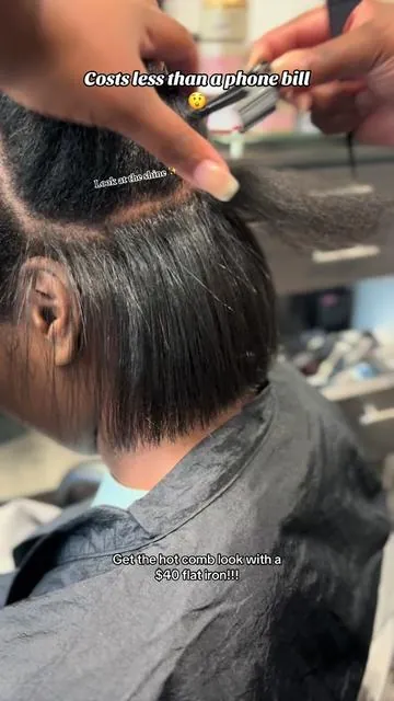 It won’t be this price for long! 🤑 #naturalhair #type4hair #silkpress #flatiron #tymobeauty #tymo 