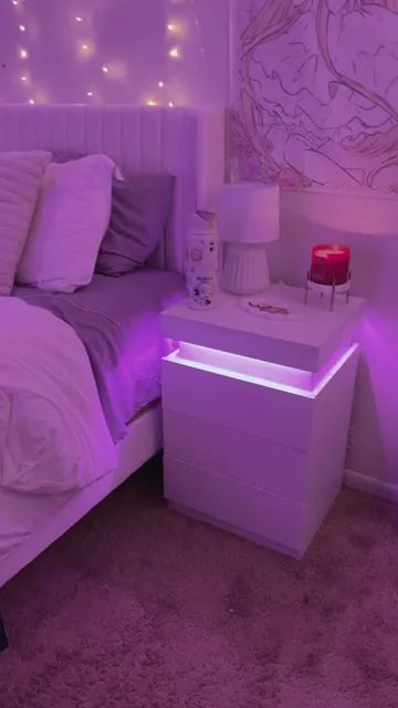 sooo cute, my other one literally had no space so i had to upgraaade (sorry for the reupload) #fyp #viral #room #roomtour #cozy #cozyroom #fleuriistok #aesthetic #roominspo #roomdecor