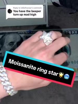 Replying to @shllzfinesse im tryna tell yall😭 clean affordable moissanite ring star shape🌟❄️🥶 one of my fav pieces💎 #moissanite #moissanitering #moissaniteengagementring #moissanitejewelry #jewelry #jewellery #jewelrytiktok #mensjewelry #icedoutjewelry #affordablejewelry #affordablefashion #diamondtester #diamonds #giftideas #giftsforhim 