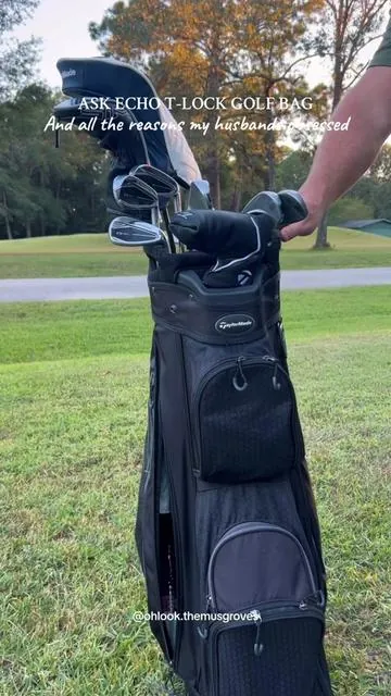 Officially the best wife ever for securring this @AskEchoGolf 🏆🏌🏼 #askechogolfbag #golfbag #golftiktok #golfbagreview #golfwife @RandyMus11 