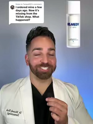Replying to @Tampa820 its baaackkkk #remedyforhealthyaging #remedyscience #skincare #retinal 