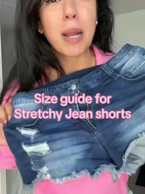 Replying to @JLO Here’s a size guide for the stretchy jean shorts 😘 My Nalgonas size up if you are in between size 😆😘  #stretchyshorts #shortsoutfit #outfitideas #falloutfits #fallfashiontrends #fallfashioninspo #outfitinspo #outfits #shorts #jeanshorts #tiktokshopfinds #fashionideas #fashion #fashionistafaves #falldealsforyou  