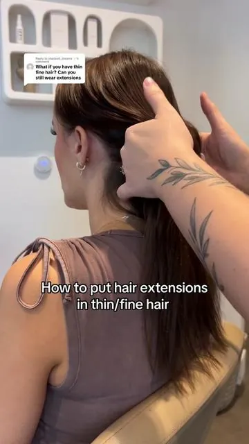 Replying to @stardust_dreams✨ Thanks for lending me your hair @Jordan 🫶🏻 #falldealsforyou #tiktokshopfallsale #hairextensions #clipins #clipinextensions #thinhair 