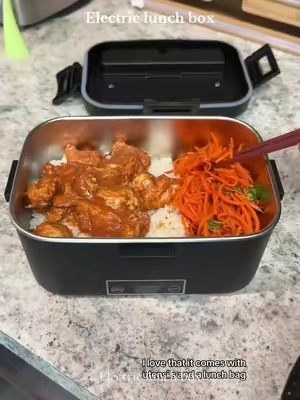 Electric LunchBox10/10 #electriclunchbox #husbandslunch #lunchideas #lunchideasforwork #hotlunch #falldealsforyou 