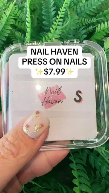 This took me 30 minutes for a whole set. And $7.99. CANT BEAT IT‼️💅 This is # 9 short length!! @@Nail Haven#nailhaven #handpaintednailart #pressonnails #handpaintedpressonnails #smallbusiness #nailtok #nailsathome #nails #pressons #pressonnailstutorial #nailtips #nailinspo #tiktokshopblackfriday #tiktokshopcybermonday #falldealsforyou #tiktokshopholidayhaul #toptieroctober 