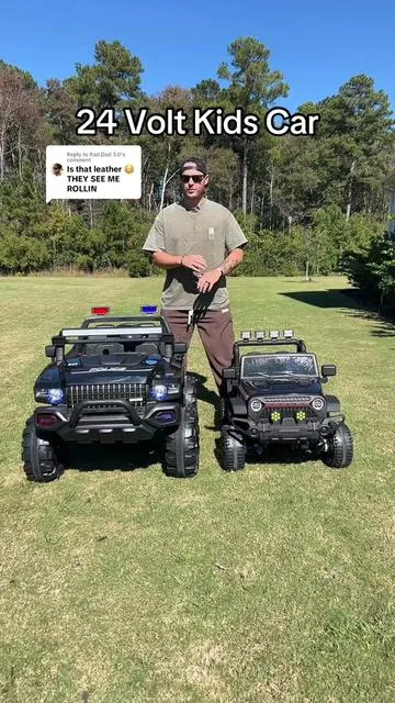 Replying to @Rad Dad 3.0 Upgrading to a 24 volt car is a great decision for Christmas! #kidscar #24volt #toys #toysforkids #christmas #ttslevelup 