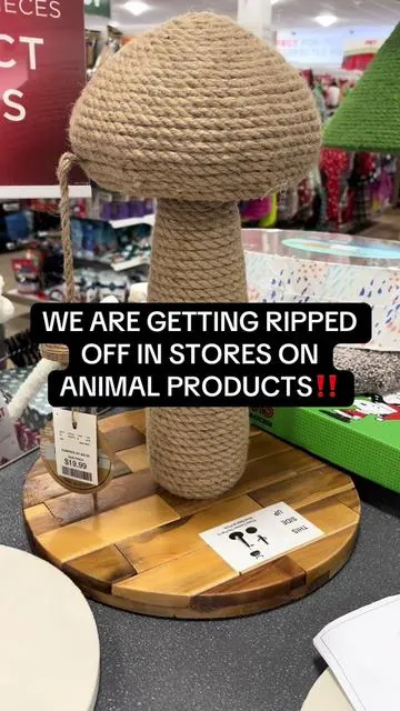 Don’t pay nearly $20 for a SINGLE scratching post when you can get an entire tree with FIVE scratching poles for $13 more 🤷🏼‍♀️🐈‍⬛ #cattree #cattreehouse #octoberfinds #christmasgiftideas #cattok 