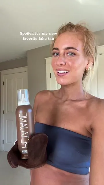 and its not orange 😍 @Peta Jane Beauty #faketan #tanningroutine 