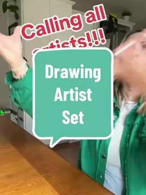 This drawing artist set sold out last year before Christmas, I would not wait on this. #artist #artsupplies #drawingartisttools #shuttleart #giftideas #christmasgiftideas #holidaygiftideas2024 #tiktokshopholidaydeals #tiktokshopblackfriday #tiktokshopcybermonday #tiktokshopholidayhaul 