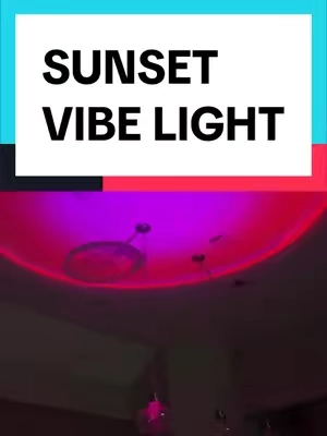 Create an ambience with this sunset light. #sunsetlight #nightlight #rgblights #vibes #chill #tiktokshopblackfriday #tiktokshopholidayhaul #tiktokshopcybermonday