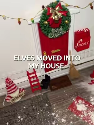 Keeping the magic alive! #TinyElfDoor #ElfDoorKit #HolidayMagic #ElfOnTheShelf #ChristmasDecor #MiniatureDoor #ElfArrival #ChristmasTraditions #FestiveFun #ElfIdeas #ChristmasCountdown #HolidayDIY #MiniDecor #ChristmasSurprise #MagicalMoments #SeasonEssentials #TikTokShopBlackFriday #TikTokShopCyberMonday 