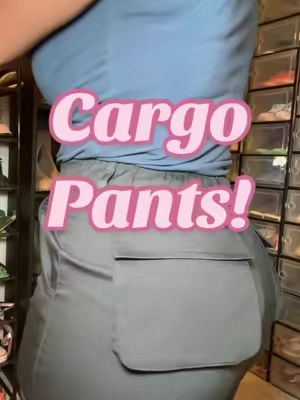 Super cute cargo pants! #cargopants #cargopantsoufit #cargos 