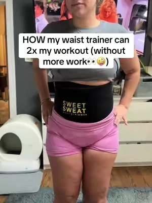 Gotta love 2x the result with no extra work with my waist trainer 😋 #FitTok #GymTok #motivation #sweetsweat #transformation #waisttrainer #tiktokshopblackfriday 