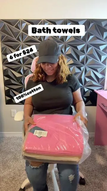 #bathroom #towels #bathtowels #absorbenttowel #cotton #falldealsforyou #tiktokshopdealsforyoudays #tiktokshopmademebuyit #linens just get it all 6 for $24 💯💯