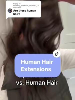 Replying to @brittany_missouri_momma_ no! But heres my favorite human hair extensions on the TikTok Shop! #humanhair #humanhairextensions #hairextensions #extensions #hair #hairstyle #tiktokshopblackfriday #tiktokshopcybermonday 